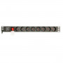 Multipresa 19" 8 Tomas Schuko con On/Off Switch GEMBIRD EG-PDU-014-FC1