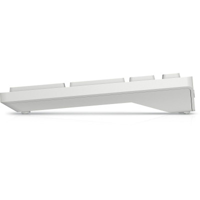 Clavier et souris sans fil Dell KM5221W-WH Blanc Qwerty US sur la cave
