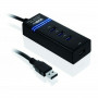 Hub USB Ibox IUH3FB Noir sur la caverne des prix