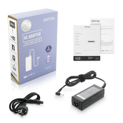 Chargeur d'ordinateur portable Mitsu 5ZM011 Asus 65 W sur la caverne d