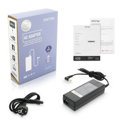 Chargeur d'ordinateur portable Mitsu 5ZM006 90 W sur la caverne des pr