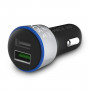 Caricabatterie per Auto Savio SA-06/B Nero