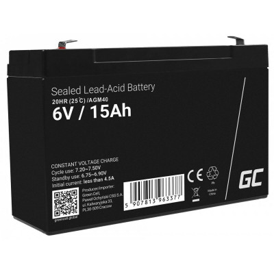 Battery for Uninterruptible Power Supply System UPS Green Cell AGM40 1