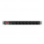 Rallonge 19'' 6 Tomas Schuko Lanberg PDU-06E-0200-BK (2 m) sur la cave