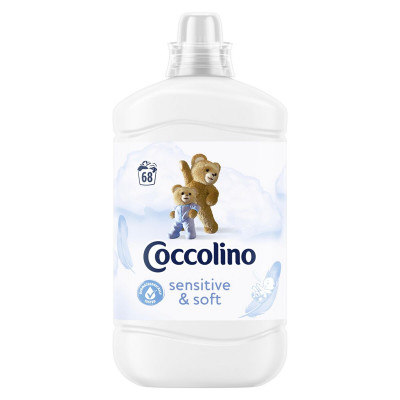 Suavizante para Ropa Coccolino Delicado, muy aromático, fresco y equi