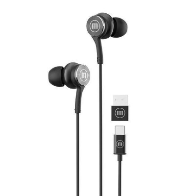 Casques avec Microphone Maxell XC1 Noir sur la caverne des prix