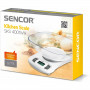 balance de cuisine Sencor SKS 4001WH Blanc 5 kg 2 L