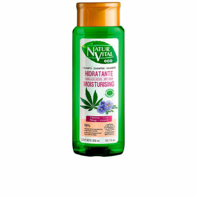 Moisturizing Shampoo Naturvital Eco Linen Hemp (300 ml)
