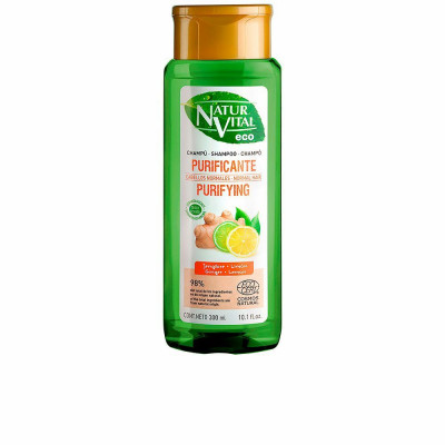 Purifying Shampoo Naturvital Eco Lemon Ginger (300 ml)