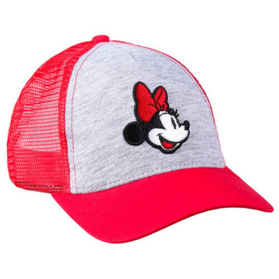 Child Cap Minnie Mouse Red Grey (53 cm)