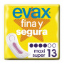 Compresses Maxi sans Ailes FINA & SEGURA Evax (13 uds)