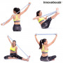 Elastic Fitness Band for Stretching with Exercise Guide Stort InnovaGoods