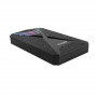 Scatola Esterna TooQ TQE-2550RGB 2,5" SATA USB 3.0/3.1 Nero