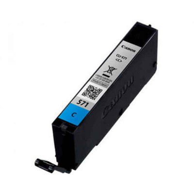 Original Ink Cartridge Canon CLI-571C IP7250/IP8750 Cyan