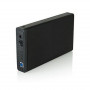 Gehäuse für die Festplatte 3,5" USB 3GO HDD35BK312