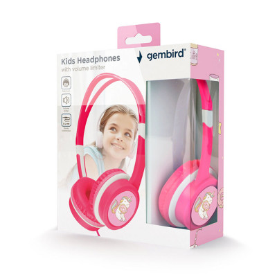 Casque audio GEMBIRD MHP-JR-PK Enfant sur la caverne des prix