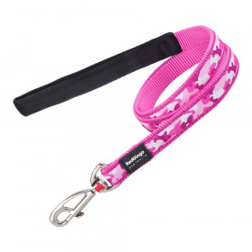 Guinzaglio per Cani Red Dingo Mimetico Fucsia (1,2 x 120 cm)