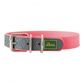Collier pour Chien Hunter Convenience Rose (38-46 cm) sur la caverne d
