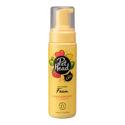 Shampooing sec Pet Head Felin' Good Mousse Chat (200 ml) sur la cavern