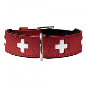 Collier pour Chien Hunter Swiss Rouge/Noir (38-43.5 cm) sur la caverne