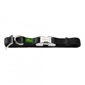 Collier pour Chien Hunter Alu-Strong Noir Taille M (40-55 cm) sur la c
