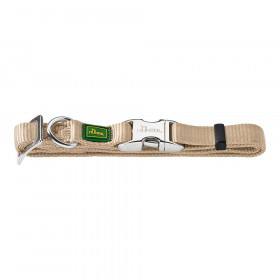 Collar para Perro Hunter Alu-Strong Beige Talla S (30-45 cm)