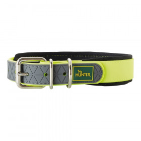 Collier pour Chien Hunter Convenience Comfort Jaune (22-30 cm) sur la 