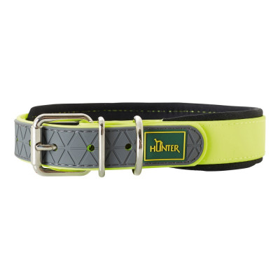 Collier pour Chien Hunter Convenience Comfort Jaune (22-30 cm) sur la 
