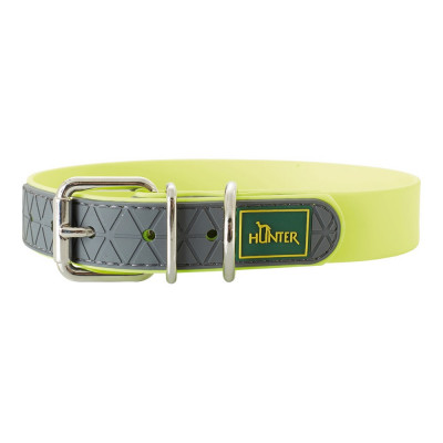 Collier pour Chien Hunter Convenience Jaune (42-50 cm) sur la caverne 