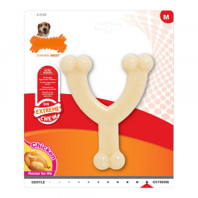 Giocattolo da mordere per cani Nylabone Extreme Chew Wishbone Taglia M