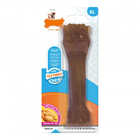 Giocattolo da mordere per cani Nylabone Cuccioli Taglia XL Pollo Termo