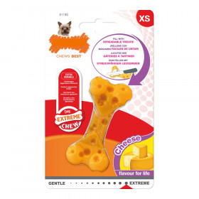 Giocattolo da mordere per cani Nylabone Dura Chew Formaggio Nylon Tagl