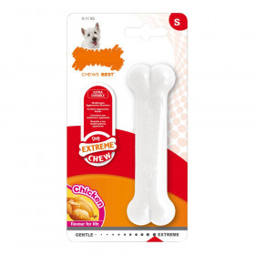 Giocattolo da mordere per cani Nylabone Extreme Chew Taglia M Pollo Ny