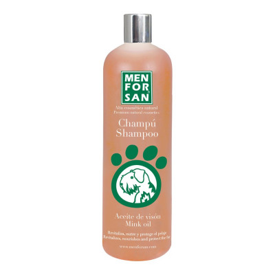 Shampoo Men for San Cane Olio di visone Arancio (1 L)