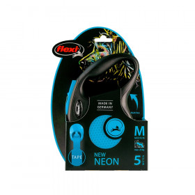 Laisse pour Chien Flexi NEW NEON Bleu Taille M sur la caverne des prix
