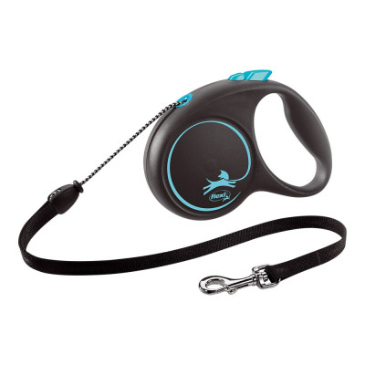 Hundeleine Flexi BLACK DESIGN 5 m Blau Gru00f6u00dfe M