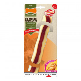 Giocattolo da mordere per cani Nylabone Extreme Chew RolltRawhide Tagl