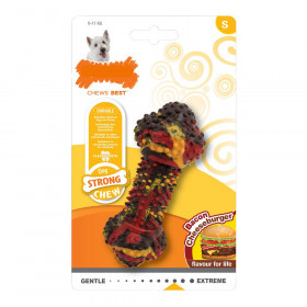 Giocattolo da mordere per cani Nylabone Strong Chew Bacon Formaggio Sa