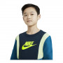 Sudadera sin Capucha Hombre Nike Amplify Azul Multicolor