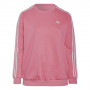 Womenu2019s Sweatshirt without Hood Adidas Essentials Pink