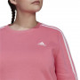 Womenu2019s Sweatshirt without Hood Adidas Essentials Pink