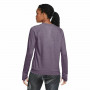 Maglia a maniche lunghe da donna Nike Pacer Prugna