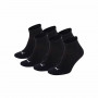 Sports Socks Puma Quarter Plain 3 Black