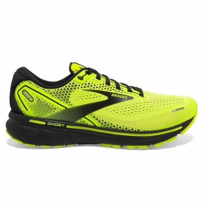 Baskets Brooks Ghost 14 Jaune sur la caverne des prix