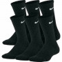 Sports Socks Nike Cushioned Crew Black Unisex