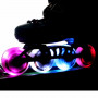 Ru00e4der Spotlight LED KRF 72 MM Rot