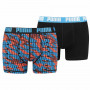 Men's Boxer Shorts Puma Camo Multicolour (2 pcs)