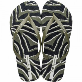 Ciabatte da Donna Animal Print Ipanema Nero