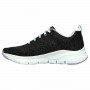 Sports Trainers for Women Skechers Arch Fit Black