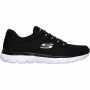 Chaussures de sport pour femme Skechers Summits Noir sur la caverne de